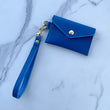 Load image into Gallery viewer, Leather Card Wallet Wristlet