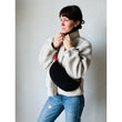 Load image into Gallery viewer, Half-Moon Sling Bag - Sherpa Fleece
