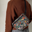 Load image into Gallery viewer, Floral Sling Bag - With Rifle Medow Canvas
