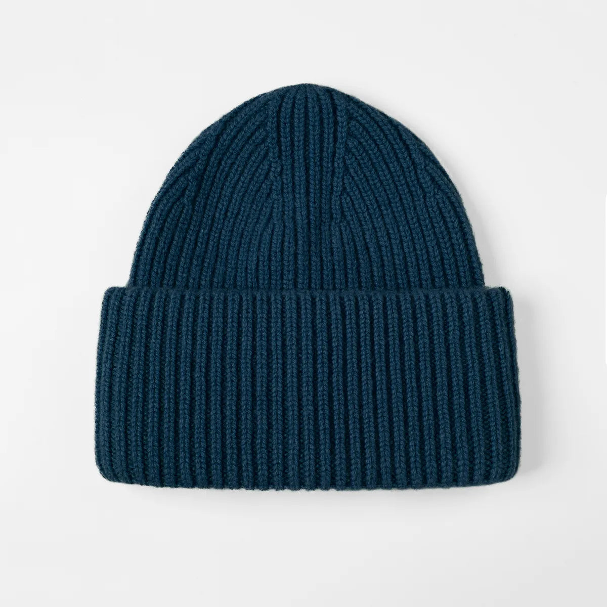 Large Cuff Merino Wool Beanie – Cecelia Stitch