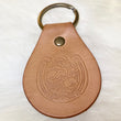 Load image into Gallery viewer, PNW Mermaid Leather &amp; Brass Key fob - Two Sizes
