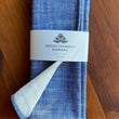 Load image into Gallery viewer, Indigo Double Cloth Chambray Handkerchief or Bandana
