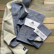 Load image into Gallery viewer, Indigo Double Cloth Chambray Handkerchief or Bandana
