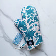 Load image into Gallery viewer, CS Collection: Floral Canvas Oven Mitt

