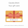 Load image into Gallery viewer, Cecelia Stitch Electronic Gift Card
